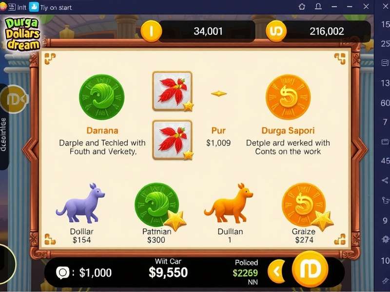 Durga Dollars Dream Game Screenshot